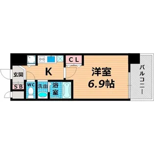 LiveCasa城東野江【1階】の間取り