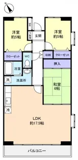 エスポワール八千代【3階】の間取り