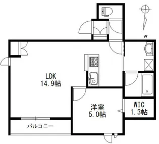 (仮称)梅里2丁目ヘーベルメゾン【3階】の間取り