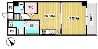 フィリップ蘇我【4階】の間取り