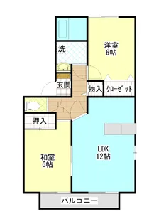 Excel N【2階】の間取り