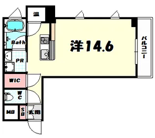 KAISEI神戸北野町【1階】の間取り