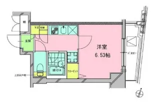 本郷エーワン東大前【9階】の間取り