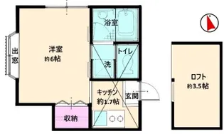 Sコート小手指【1階】の間取り