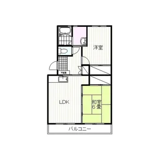 レヂデンス石井 S【1階】の間取り