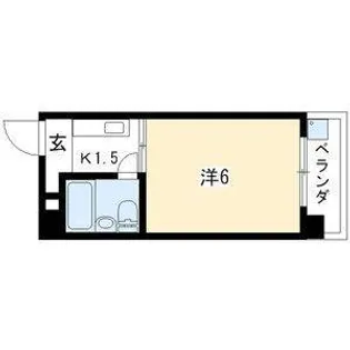 アメニティ植田【2階】の間取り