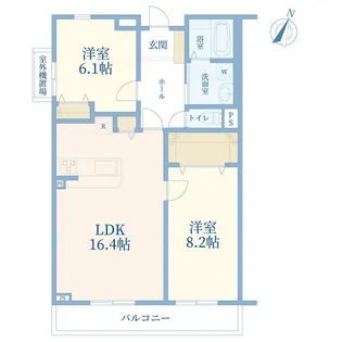 ヴィレッジ3【3階】の間取り