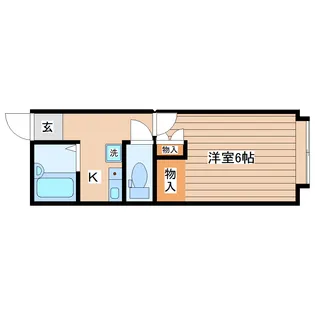 AIN ATAGOBASHI【3階】の間取り