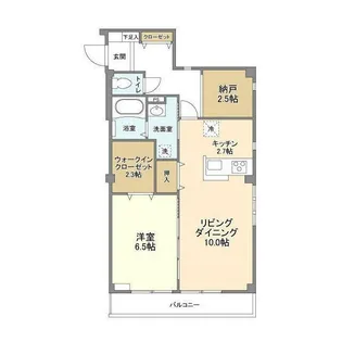 トレーノ赤堤【3階】の間取り