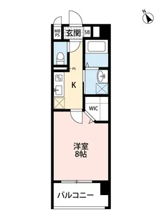 Prime尾ノ上【7階】の間取り