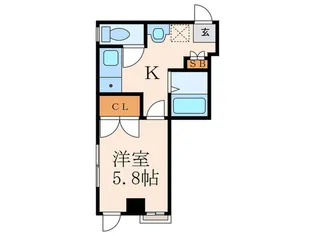 マルベリービル【2階】の間取り