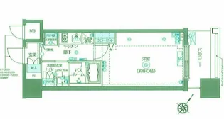 ZOOM池尻大橋【9階】の間取り