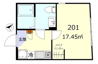 ベーネ平井【2階】の間取り