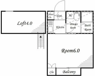 アザーレ新百合ヶ丘弐番館【1階】の間取り