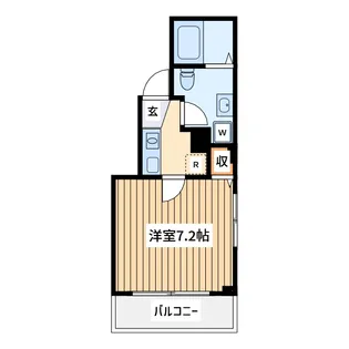 フォレント【3階】の間取り