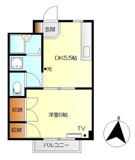 アネックス広【3階】の間取り