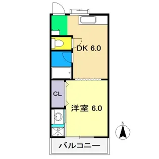 ドリームハウス1【3階】の間取り