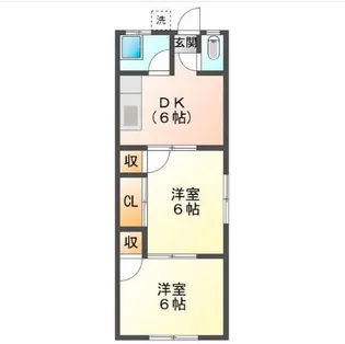 THビルII【2階】の間取り