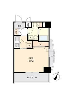 アルカサーノ新杉田【2階】の間取り