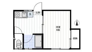 静気荘【1階】の間取り