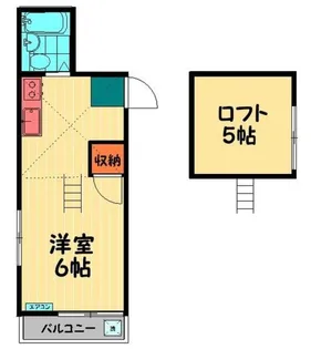 フナモトコーポ【1階】の間取り