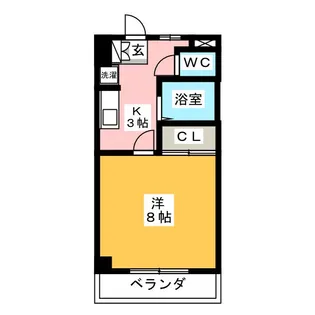 ハイネス21【2階】の間取り