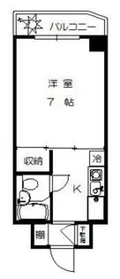 東品川シティハウス【3階】の間取り