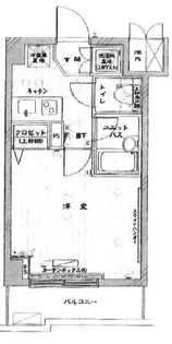 ルーブル都立大学参番館【3階】の間取り