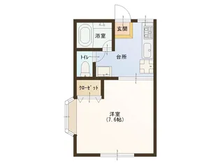 サンホーム前田【2階】の間取り