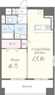 シュトランドコルブ【8階】の間取り