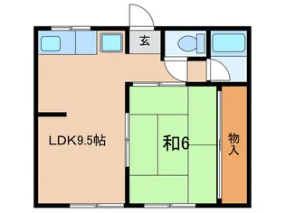 桜ハウス【1階】の間取り