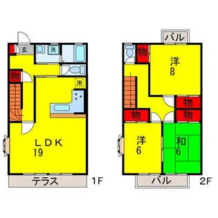 ヴェルドミール青葉台の間取り