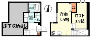 RIZEST MEW 川口元郷【1階】の間取り