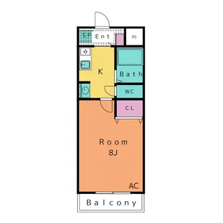 アーバンライフ錦 II【3階】の間取り