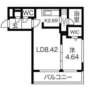 ZIZI UN【3階】の間取り