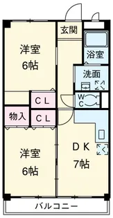 岡部ビル【3階】の間取り