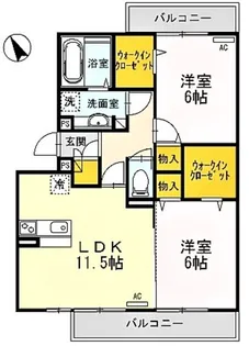 Elysion West【1階】の間取り