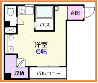 プロムナード木場【4階】の間取り