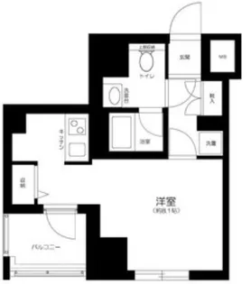 レガリス銀座イースト【3階】の間取り