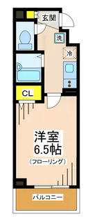 グランヴァン南烏山【5階】の間取り
