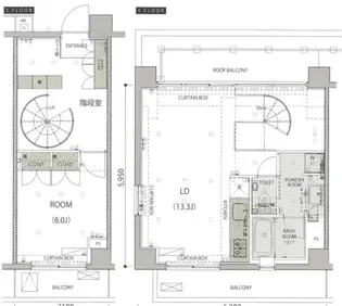 レヴィーガときわ台crob【4階】の間取り