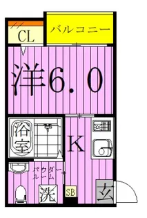 グローベルメゾン綾瀬【3階】の間取り
