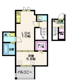 MAISON HIRO【2階】の間取り