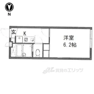 レオパレス売間サニーヒル【2階】の間取り