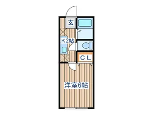 アーバンシティ名取大手町【2階】の間取り