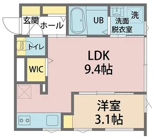 BECKETTS(ベケッツ)【1階】の間取り