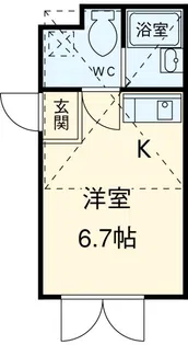 プリマ壱番館【1階】の間取り