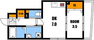ロイヤルヴィラ緑井 A棟【1階】の間取り