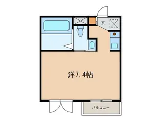 フレックス奥沢【2階】の間取り