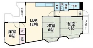 ナカハイツ【3階】の間取り